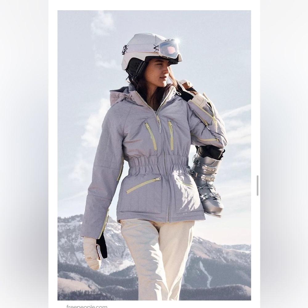 Free People All Prepped Ski Jacket Winter Snow Coat FP Movement Size XS NWT